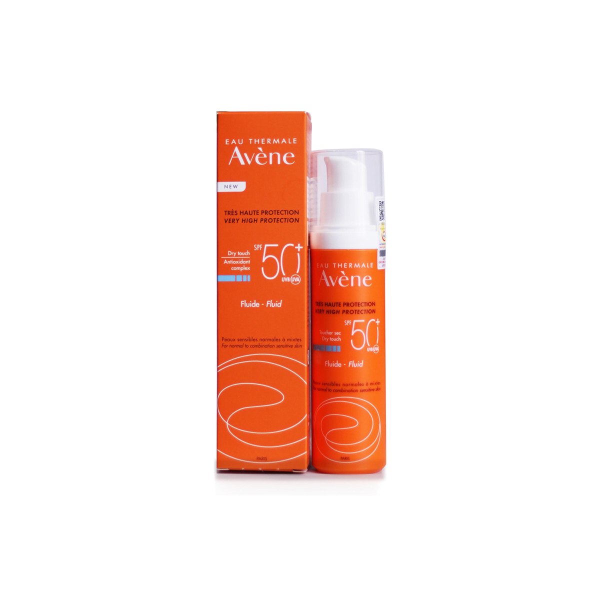 Avène Kem Chống Nắng Cho Da Hỗn Hợp Protection Fluid SPF50+ 50ml