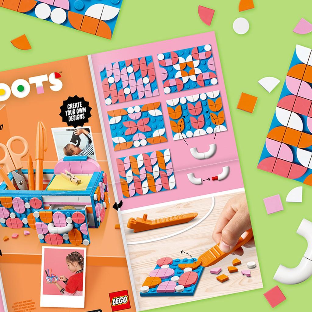 LEGO DOTS Hộp Viết Để Bàn Sáng Tạo 3 Trong 1 41907