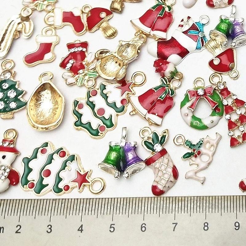 Set 19 Phụ Kiện Trang Trí Giáng Sinh