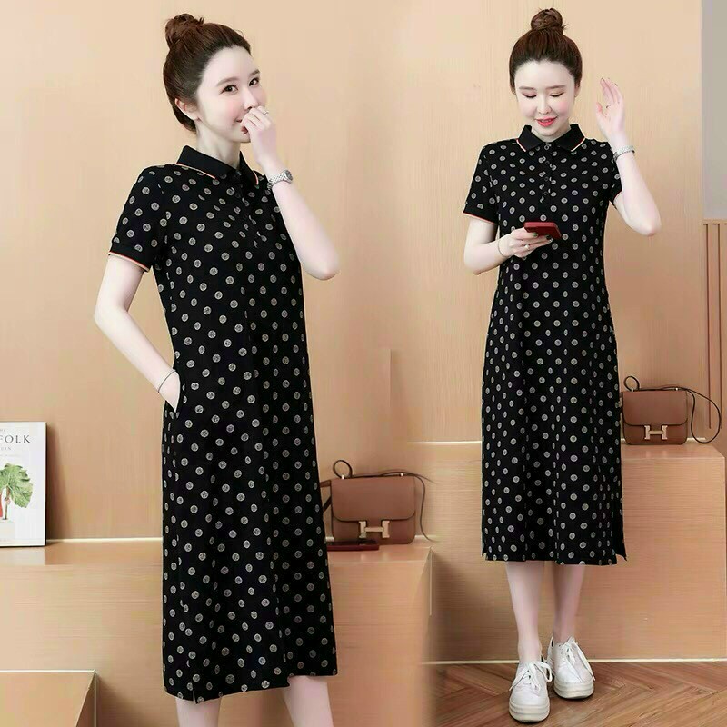 ĐẦM SUÔNG THUN HT BI SIÊU ĐẸP