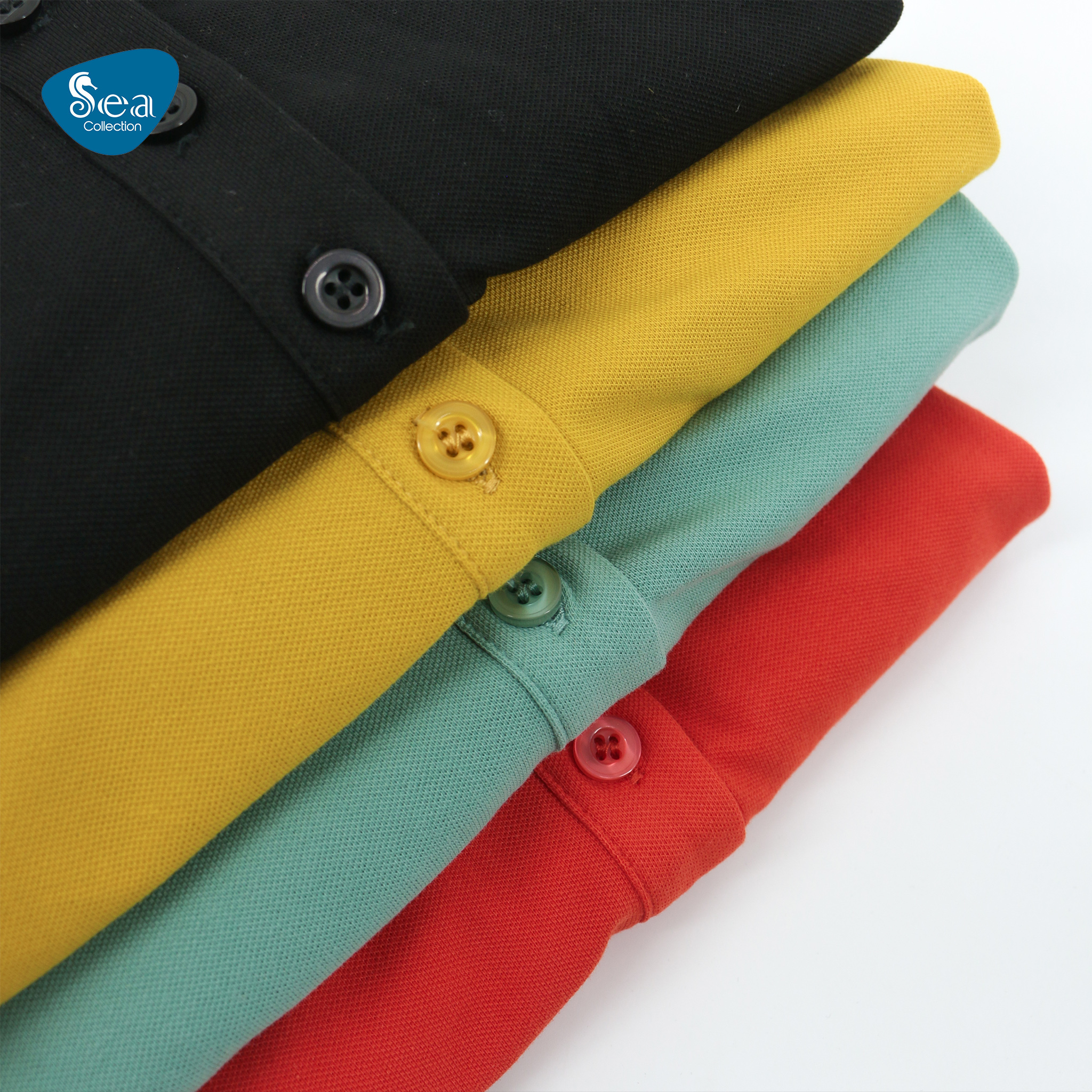 Đầm Thun Polo Nữ Sea Collection Thêu Logo Sea 9030