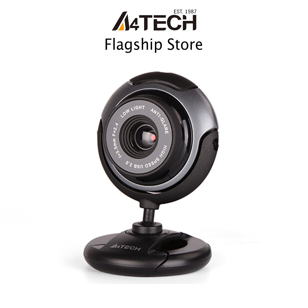 Thiết bị ghi hình webcam PK-710G A4Tech tích hợp micro - Hàng chính hãng