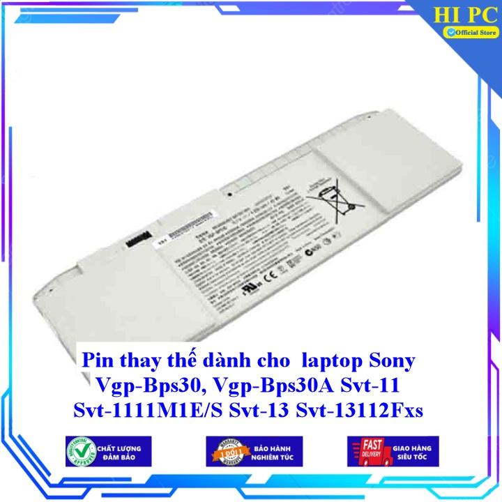 Pin thay thế dành cho laptop Sony Vgp-Bps30 Vgp-Bps30A Svt-11 Svt-1111M1E/S Svt-13 Svt-13112Fxs Svt-13113Fxs - Hàng Nhập Khẩu