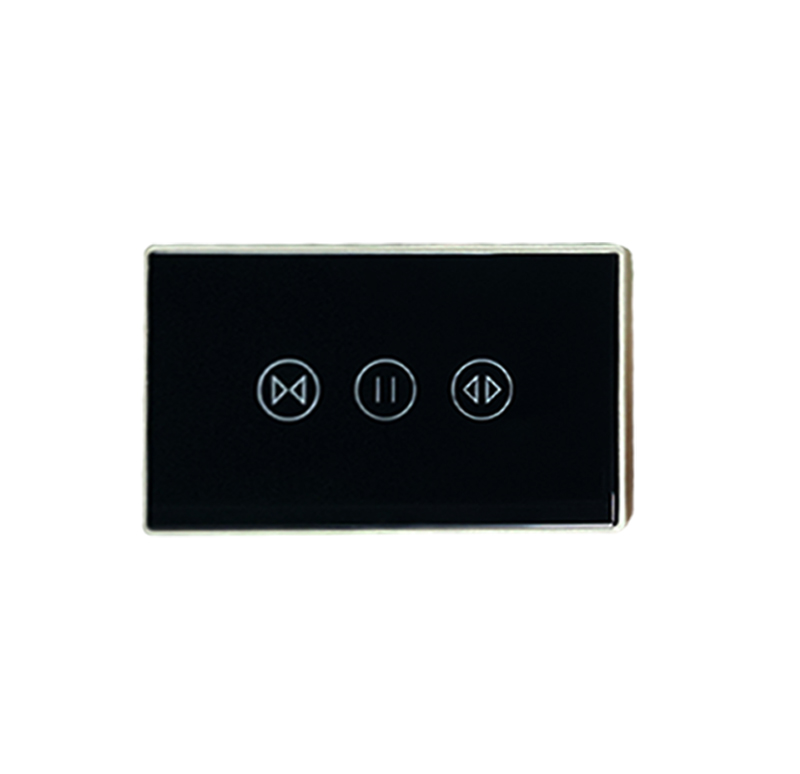 Công Tắc Điều Khiển Rèm Cửa Cửa Cuốn Đảo Chiều Động Cơ Viền Kim Loại Wifi Điều Khiển Trên Ứng Dụng Tuya CS1v2