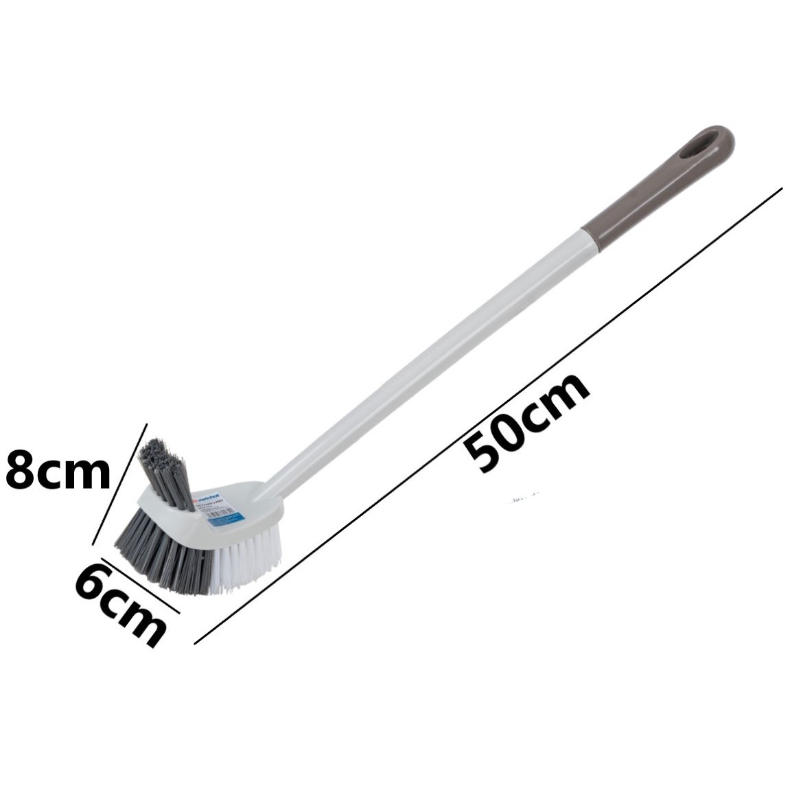 Cọ cong 2 mặt Việt Nhật 5850, Cọ bồn cầu cong, Cọ nhà vệ sinh, Bàn chải nhà tắm