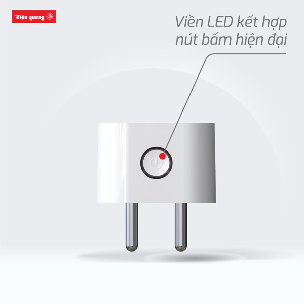 Phích Cắm Thông Minh Điện Quang Apollo ĐQ SP1.1 01 Wifi Trắng - Hàng chính hãng