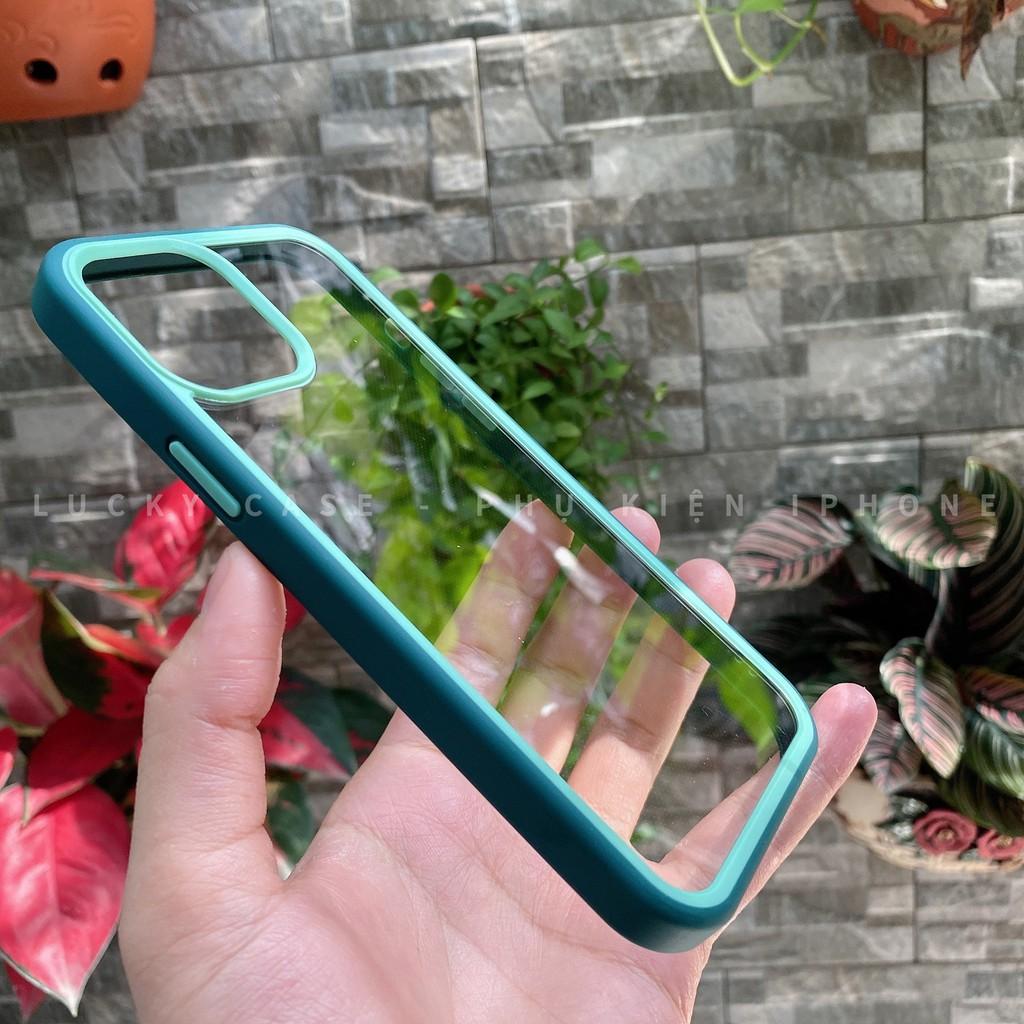 Ốp Lưng Viền Màu Likgus Chống Sốc IPhone 12 Mini/ 12/ 12 Pro/ 12 Pro Max