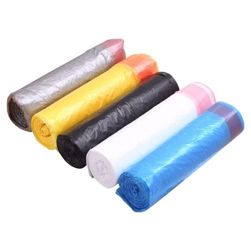 Túi đựng rác có dây rút - Cuộn 15 túi rác siêu dai tự hủy bảo vệ môi trường No.101208