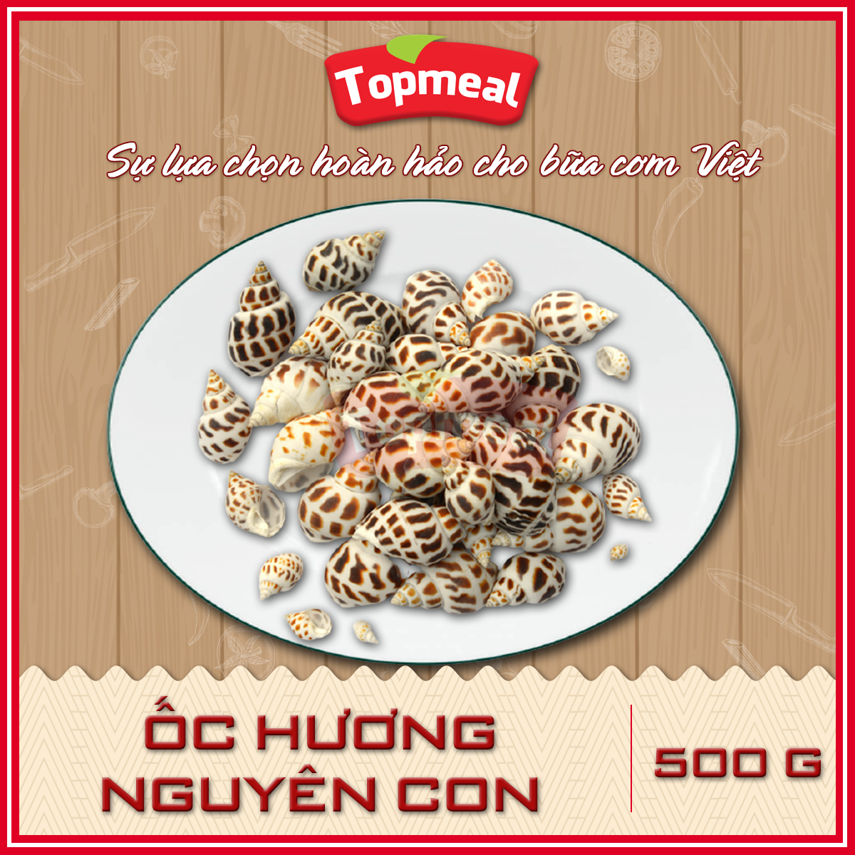HCM - Ốc hương nguyên con  - Thích hợp với các món hấp sả, rang muối, xào me, nướng mọi,... -