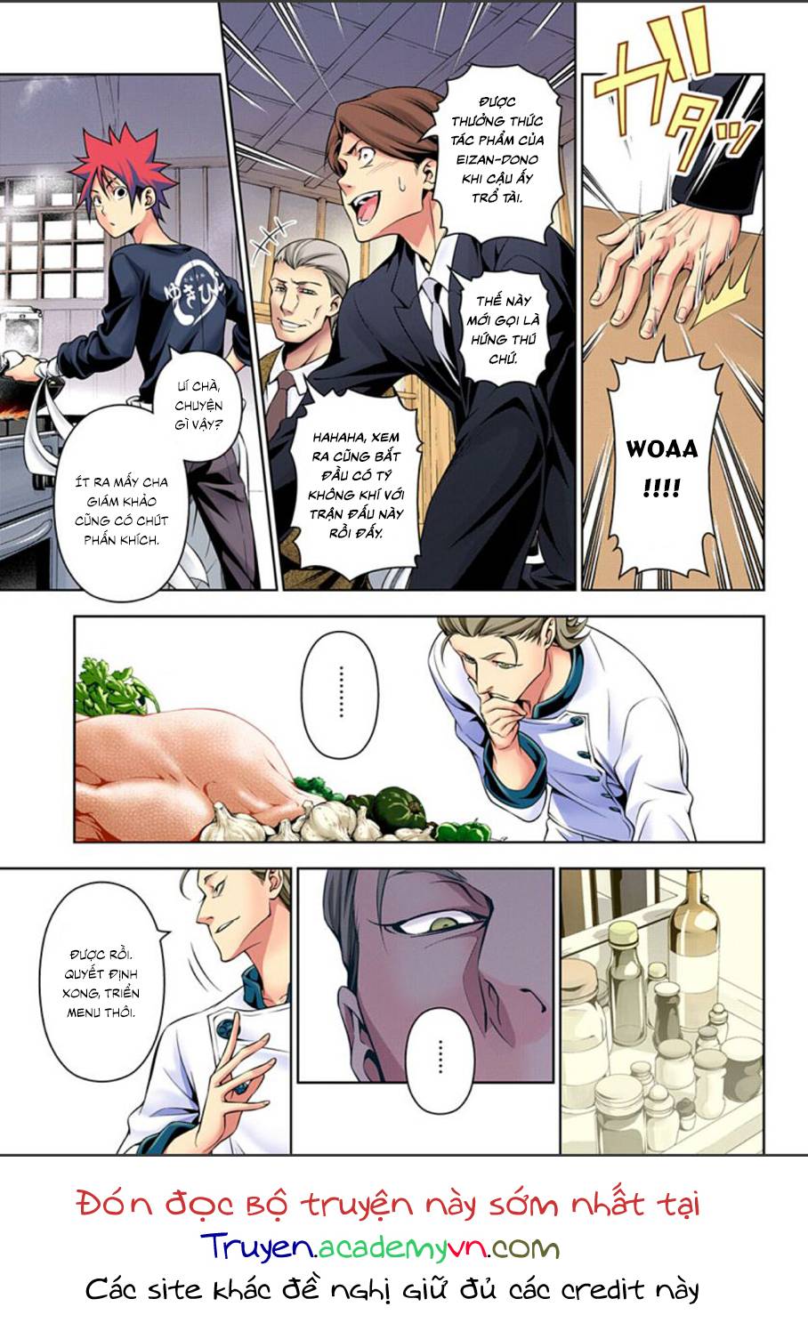 cuộc chiến ẩm thực chapter 144.1 6