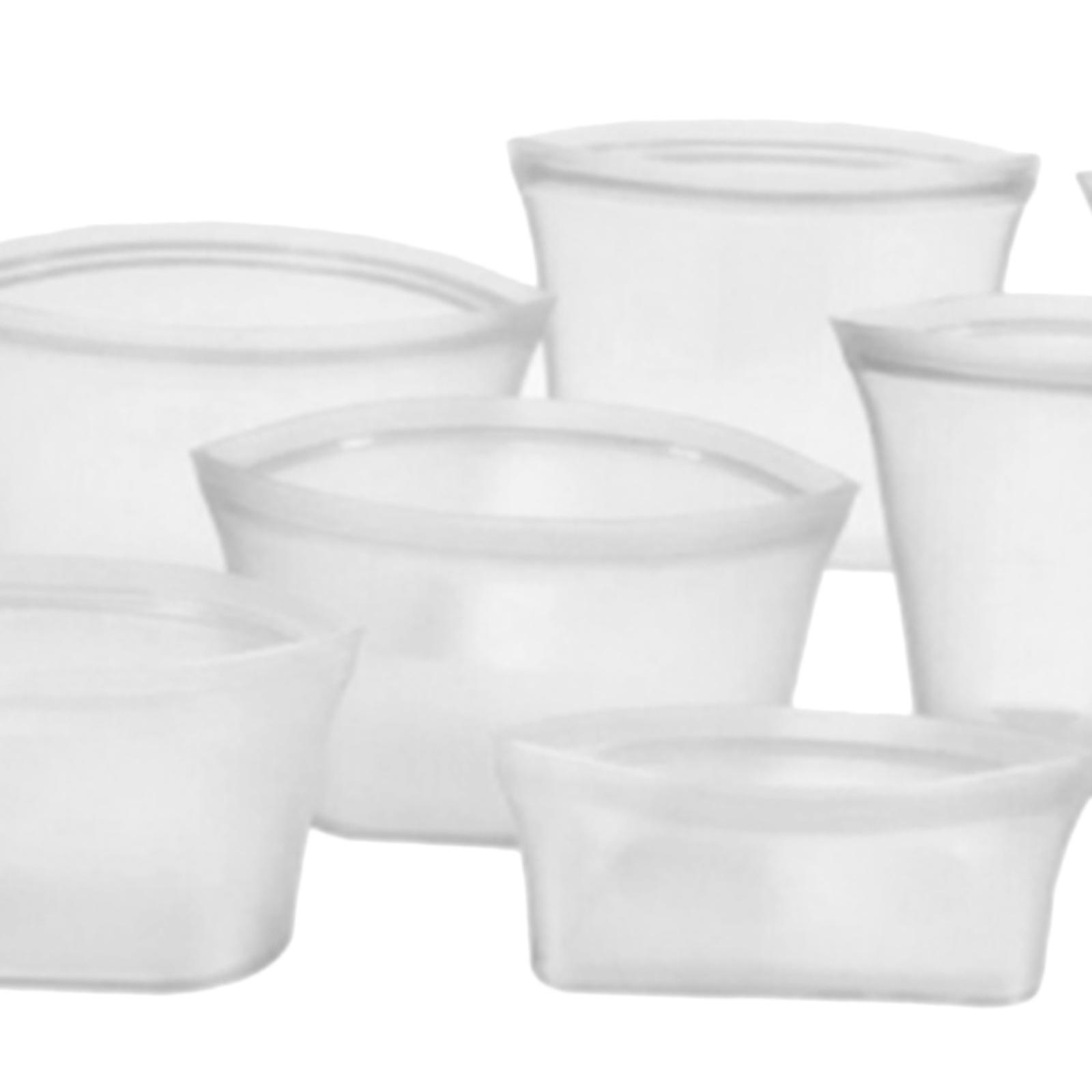 8x Reusable Food Storage Containers Food Containers, for Lunch Vegetables Cooking Fruits