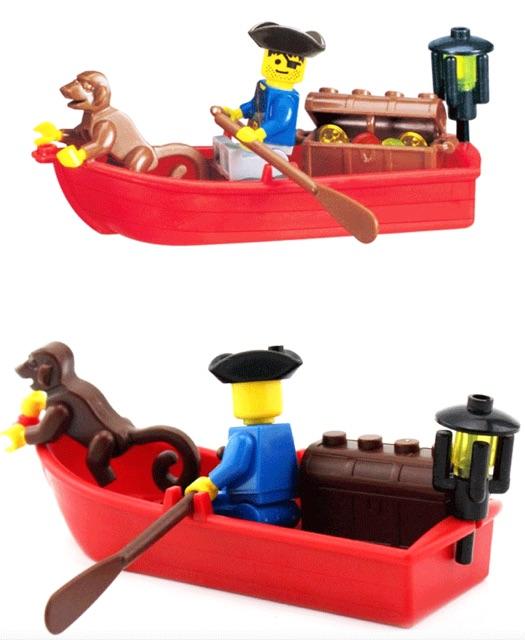 Hộp đồ chơi lắp ráp tàu cướp biển 307