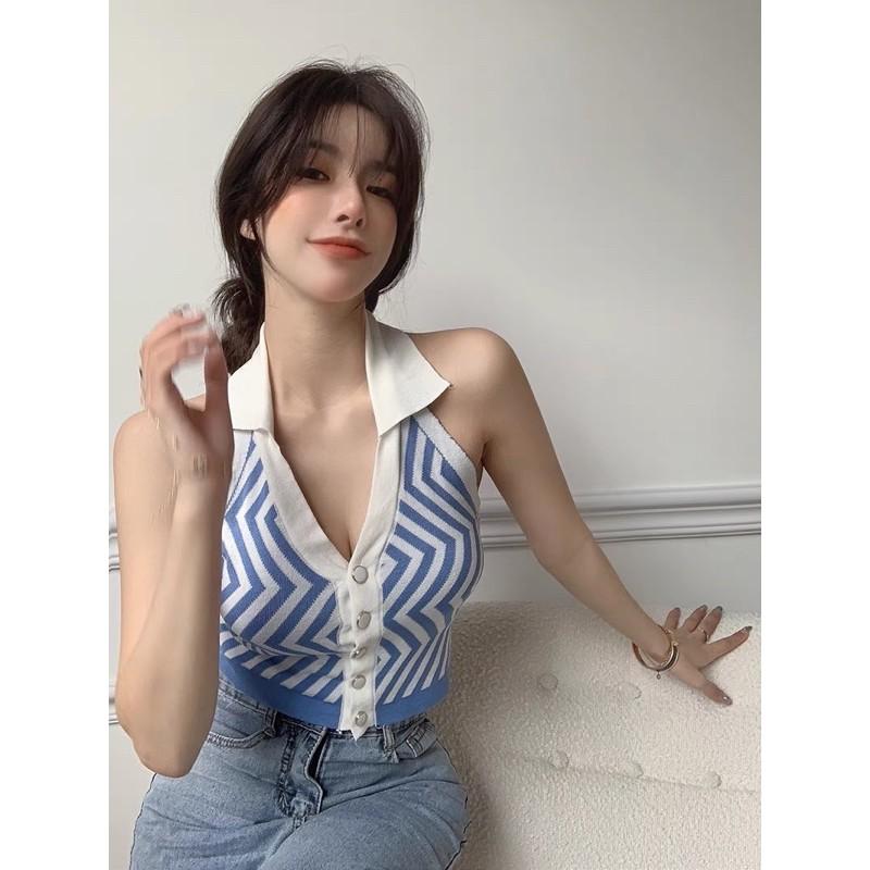 Áo croptop trendy 2021 (kèm video cận áo)