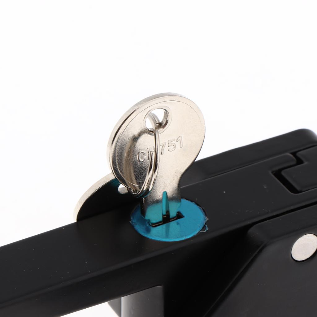 Lớn Hơn-Trung Tâm LEVER Chốt Kẽm Hợp Kim Cho Southco A7-10-352-20, Đen