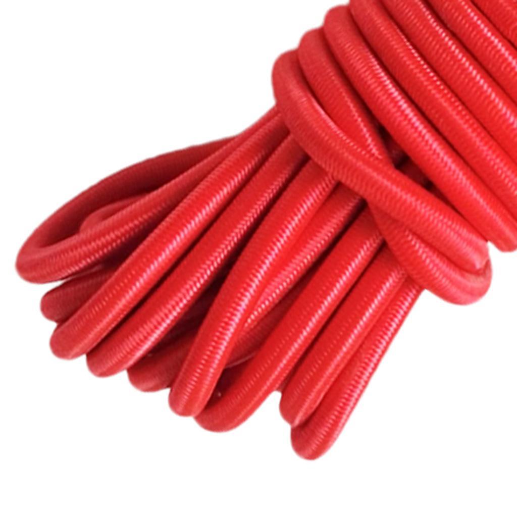 2pcs Elastic Bungee Shock Cord for Tie Downs, Boat, Kayak, Roof Rack, Trailers
