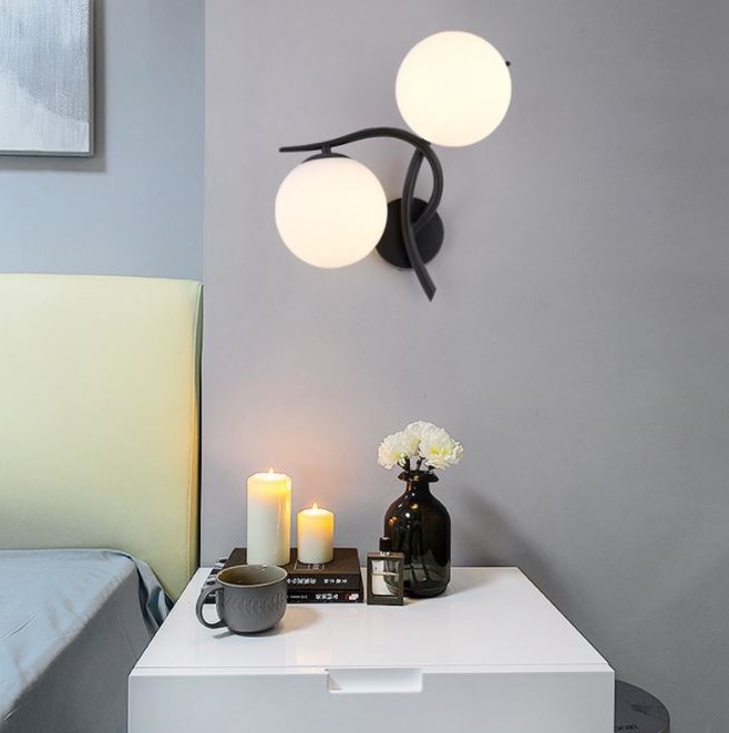 Đèn tường CORBIN kiểu dáng độc đáo trang trí nội thất hiện đại - kèm bóng LED chuyên dụng.