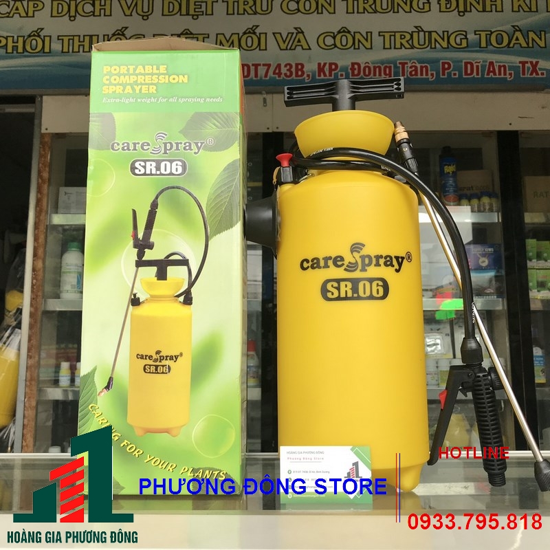 Bình bơm xịt thuốc Dudaco SR.06 - 6 lít