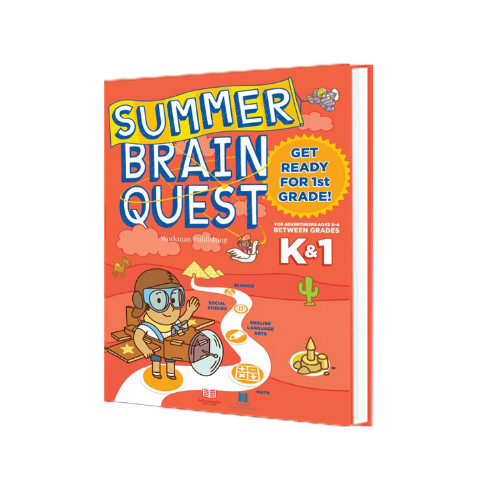 Sách: Summer brain quest ( 5 - 6 tuổi )