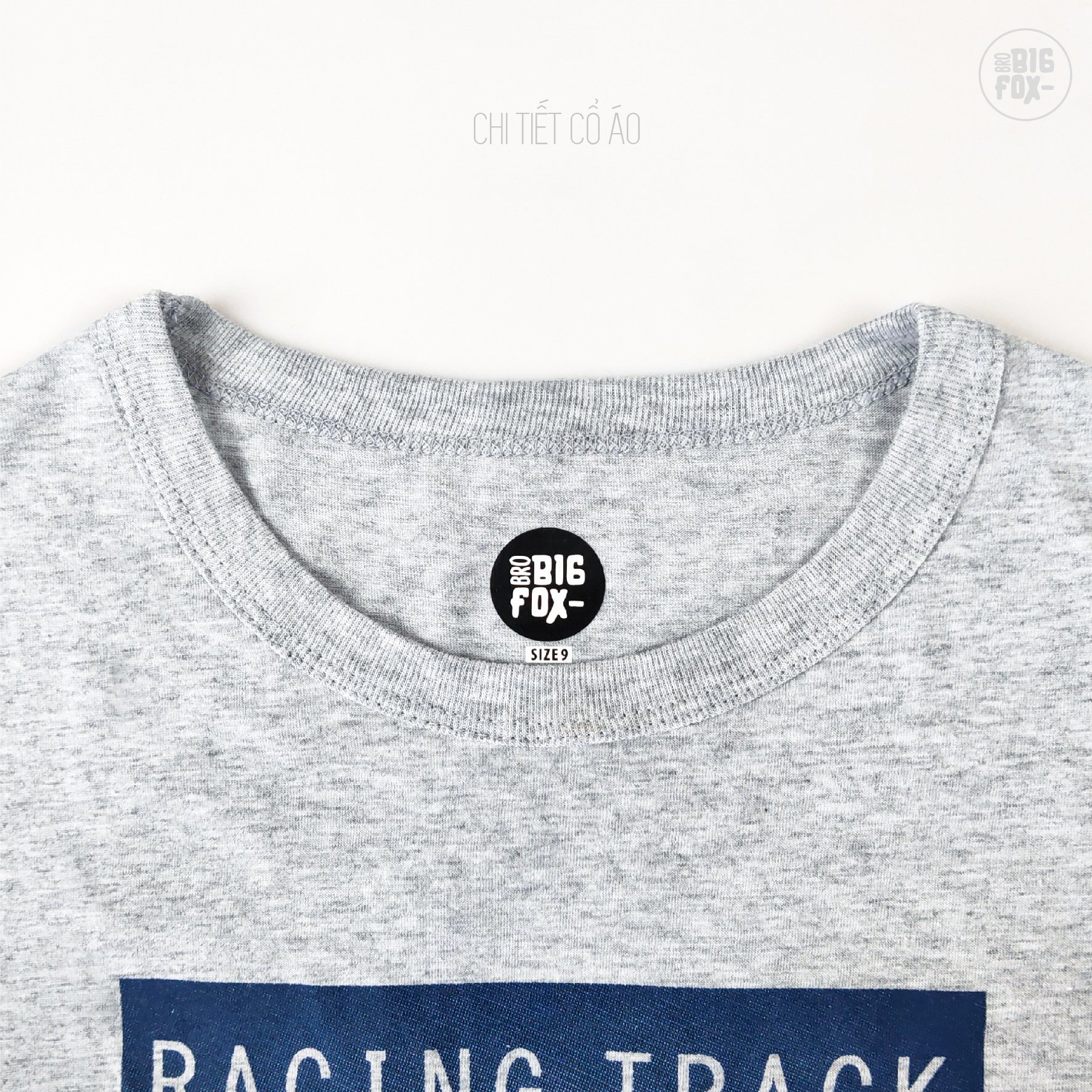 Bộ Bé Trai Mùa Hè Bigfox, Đồ Bộ Trẻ Em Size Đại Chất Cotton Hình In RACING TRACK 3-11