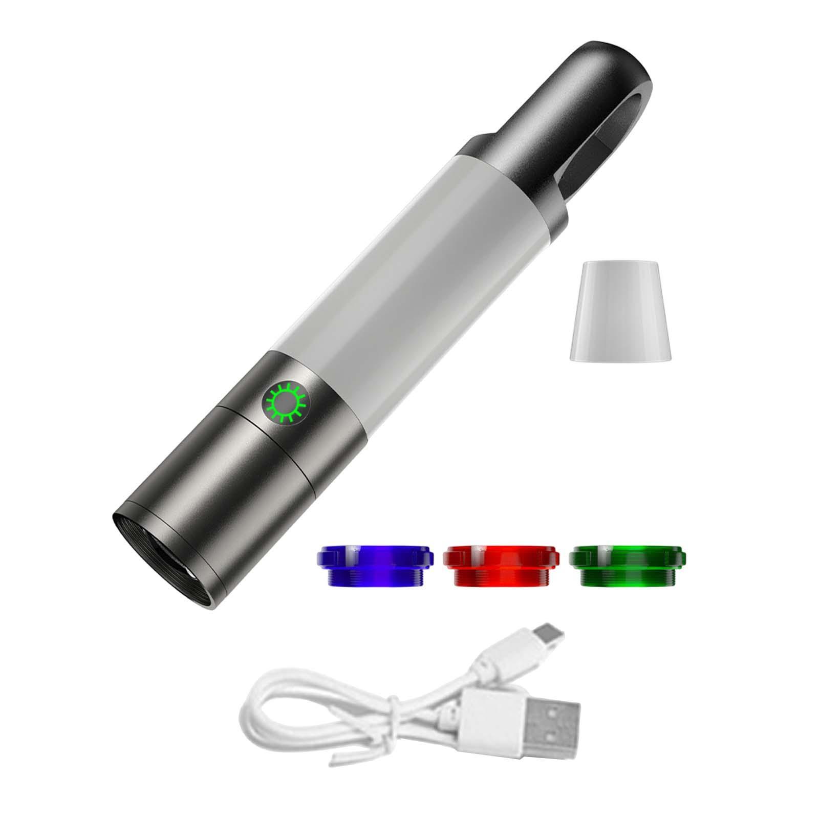 LED Flashlight Outdoor Flashlight Durable Emergency Light Lamp Flashlight Waterproof Torch for Climbing Fishing Auto Repairing