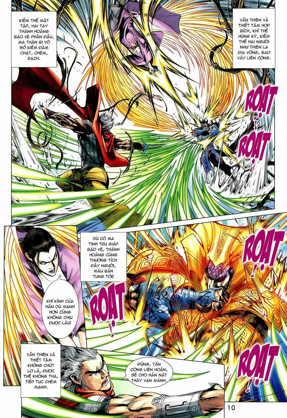 thần binh vấn thiên chapter 13 10