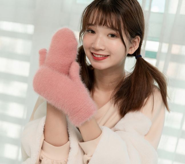 Găng Tay Bao Tay Len Bông Cho Nữ Dể Thương Hàn Quốc