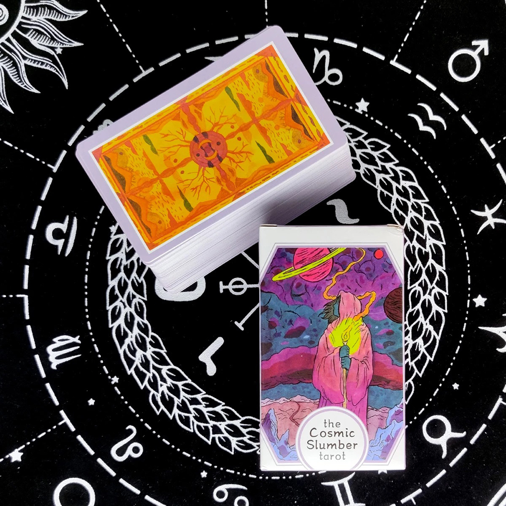 Bộ Bài The Cosmic Slumber Tarot 78 Lá Bài Tặng Đá Thanh Tẩy