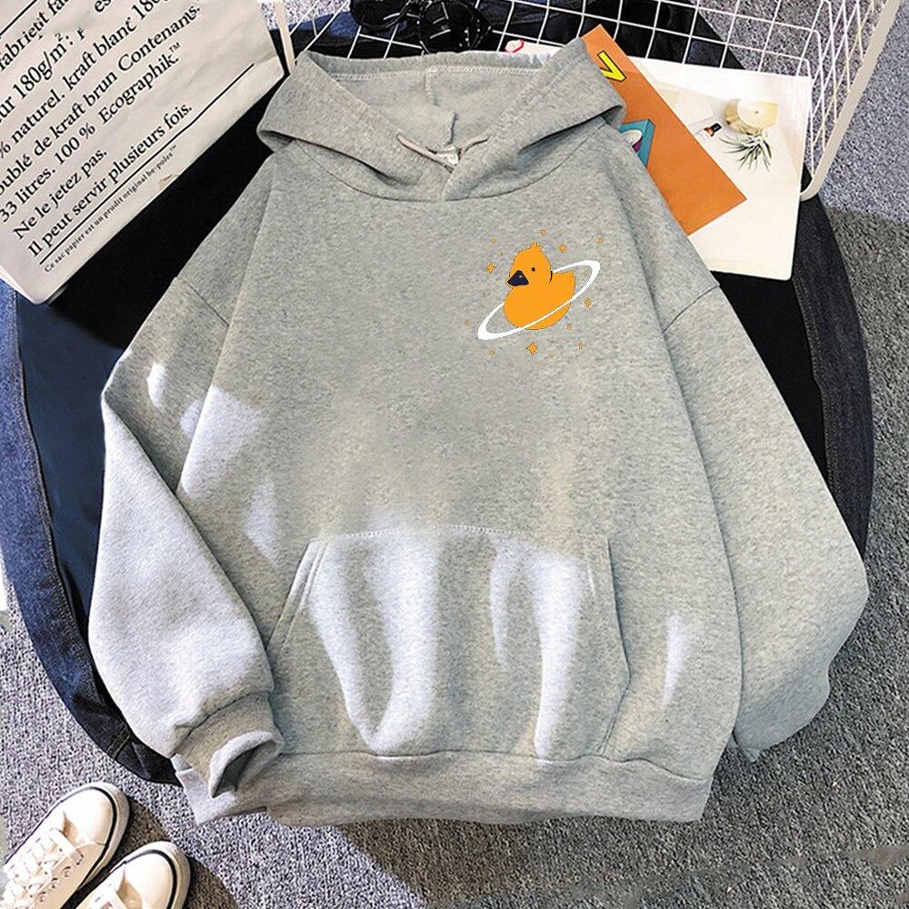 Áo Hoodie Unisex in hình chú vịt lang thang ngộ nghĩnh