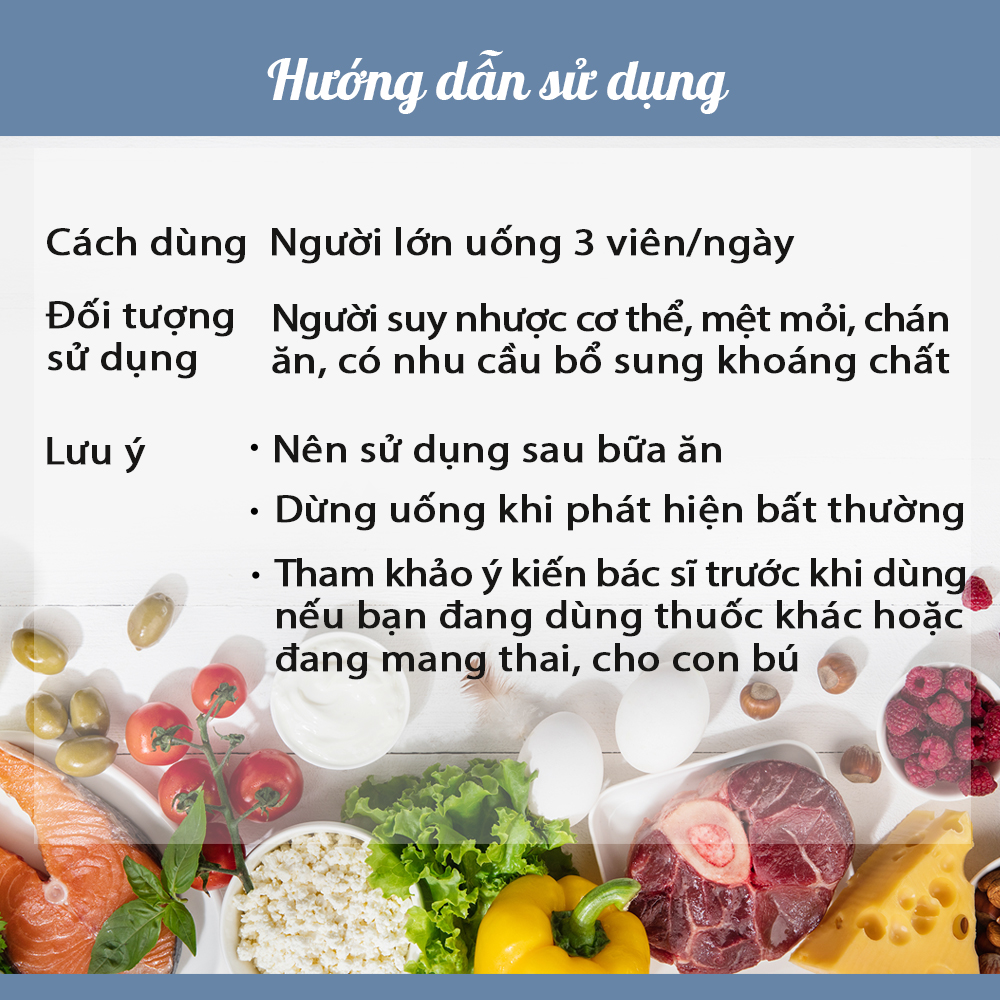 Viên Uống Khoáng Tổng Hợp DHC Multi Minerals