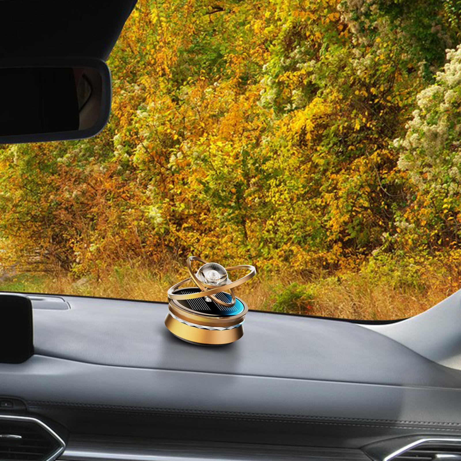 Car Air  Solar Power   Smell Rotating