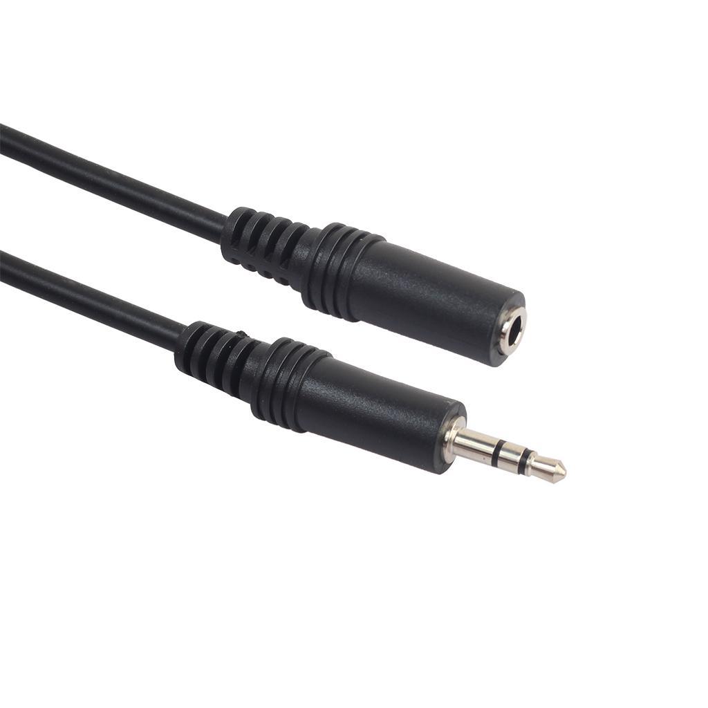 3.5mm Male to Female Extension Cable 1m and 3.5mm M to USB M Adapter Cable