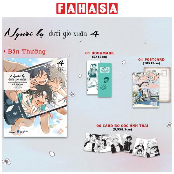 Người Lạ Dưới Gió Xuân - Tập 4 - Tặng Kèm Bookmark + Postcard + Bộ 6 Card Bo Góc Ánh Trai
