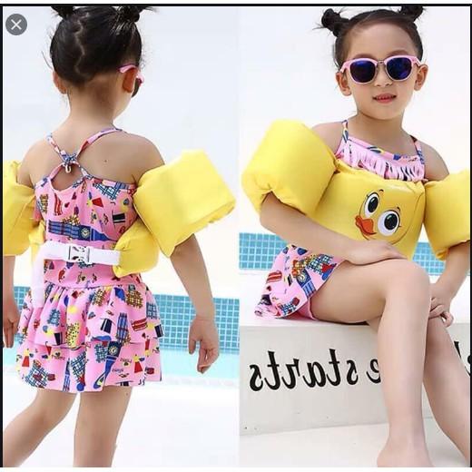 Phao Bơi Liền Tay Và Ngực Cho Bé Trai Bé Gái Gồm Nhiều Mẫu