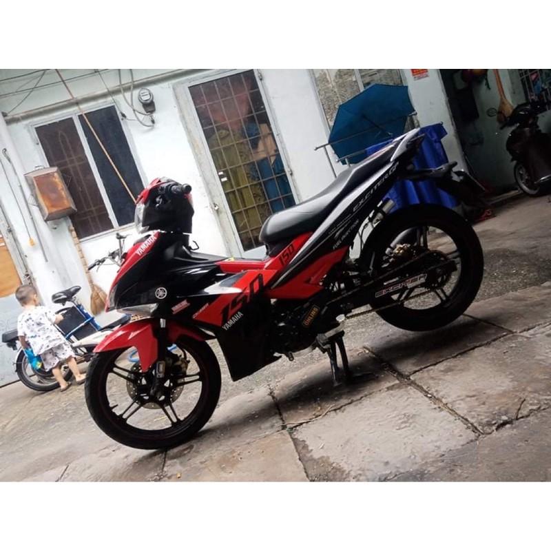 Tem exciter 150 đỏ đen