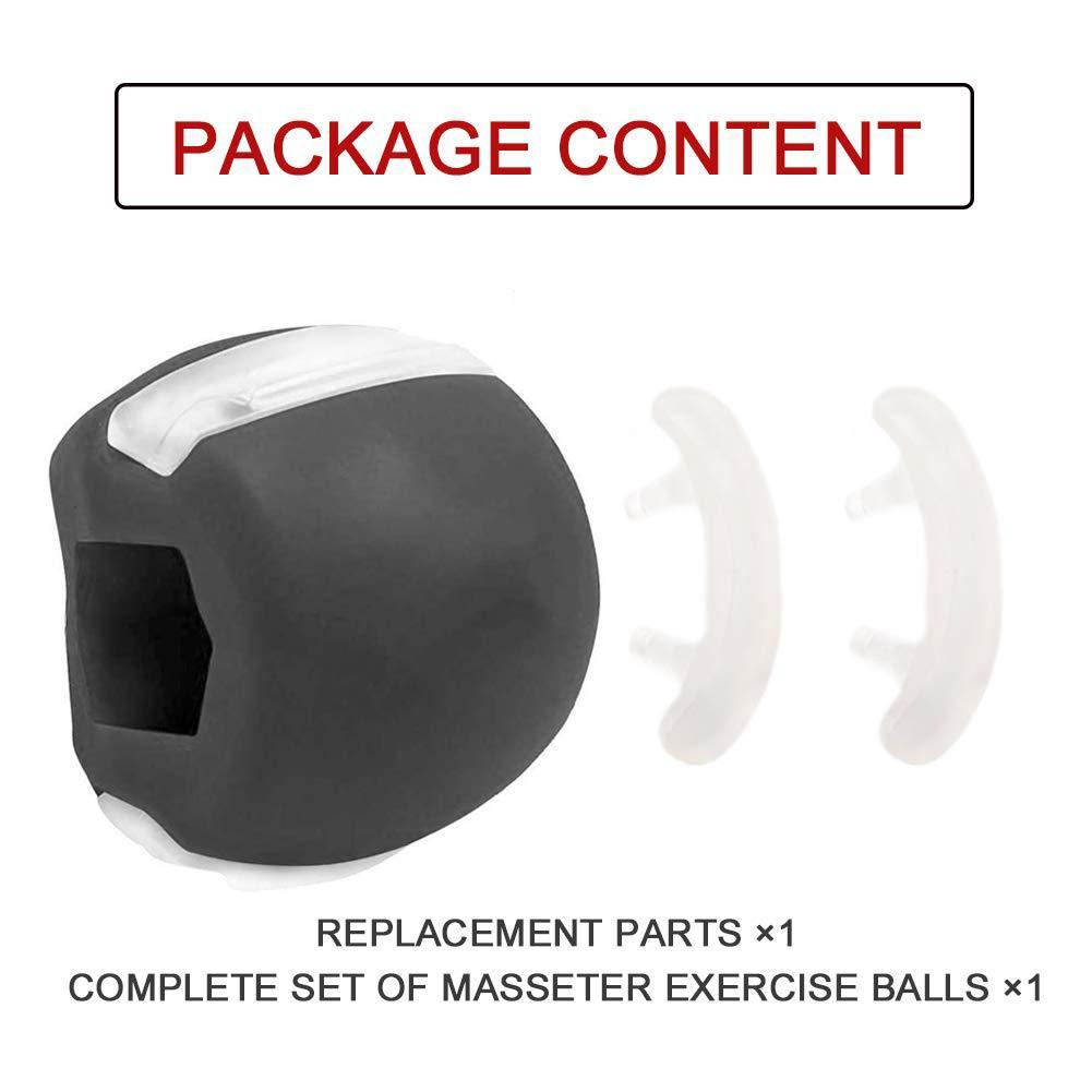 2023 Thể dục Jawline Bài tập căng thẳng Bóng mặt Huấn luyện viên Huấn luyện viên Huấn luyện Color: Purple