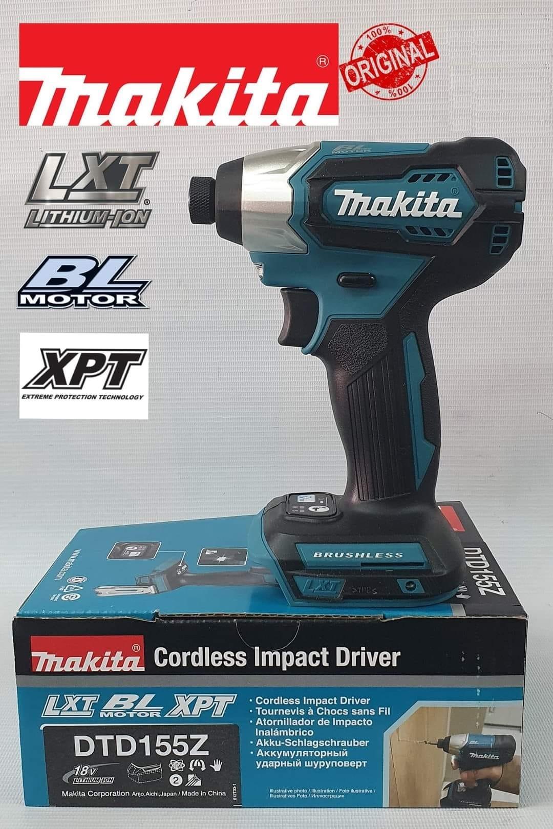 MÁY VẶN VÍT DÙNG PIN 18V MAKITA DTD155Z - HÀNG CHÍNH HÃNG