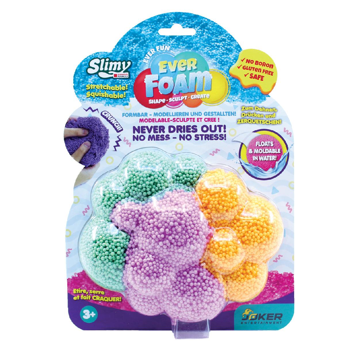 Đồ Chơi Sáng Tạo Slimy Foam Slime Xốp 3 Màu Xanh Tím Cam SLIMY 38004/TL-PP-OR