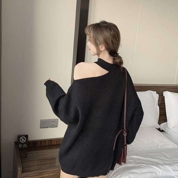 Áo len lệch vai phong cách sexy trẻ trung GNCM