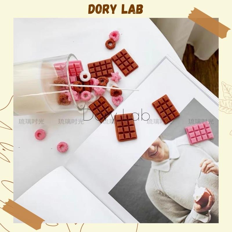 Nến Thơm Ly Kem Phủ Kẹo Ngọt Sô-cô-la Handmade Không Khói, Quà Tặng Độc Đáo - Dory Lab