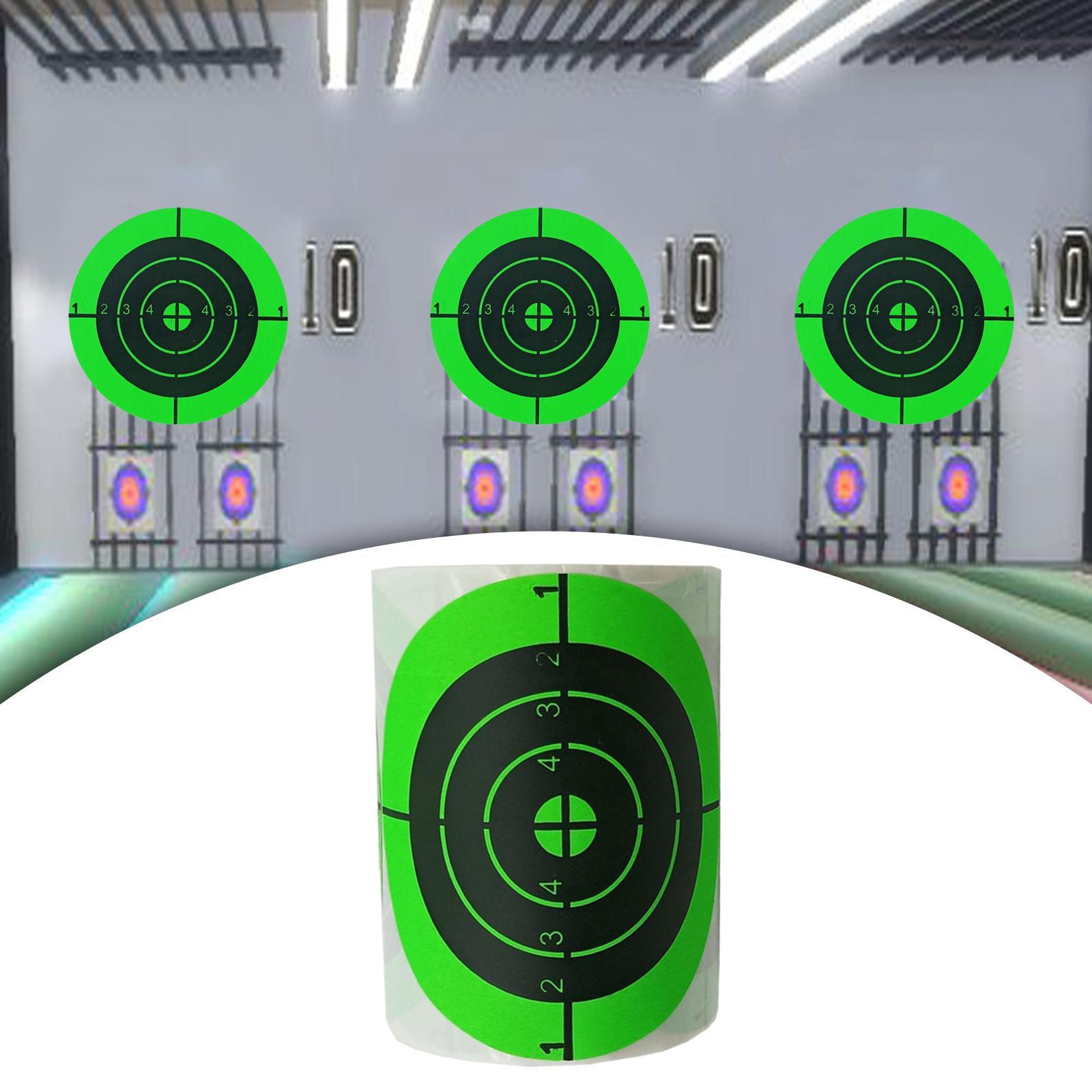 Shooting Target Stickers Splatter Self Adhesive Paper Splash Target Sticker for Shooting Archery