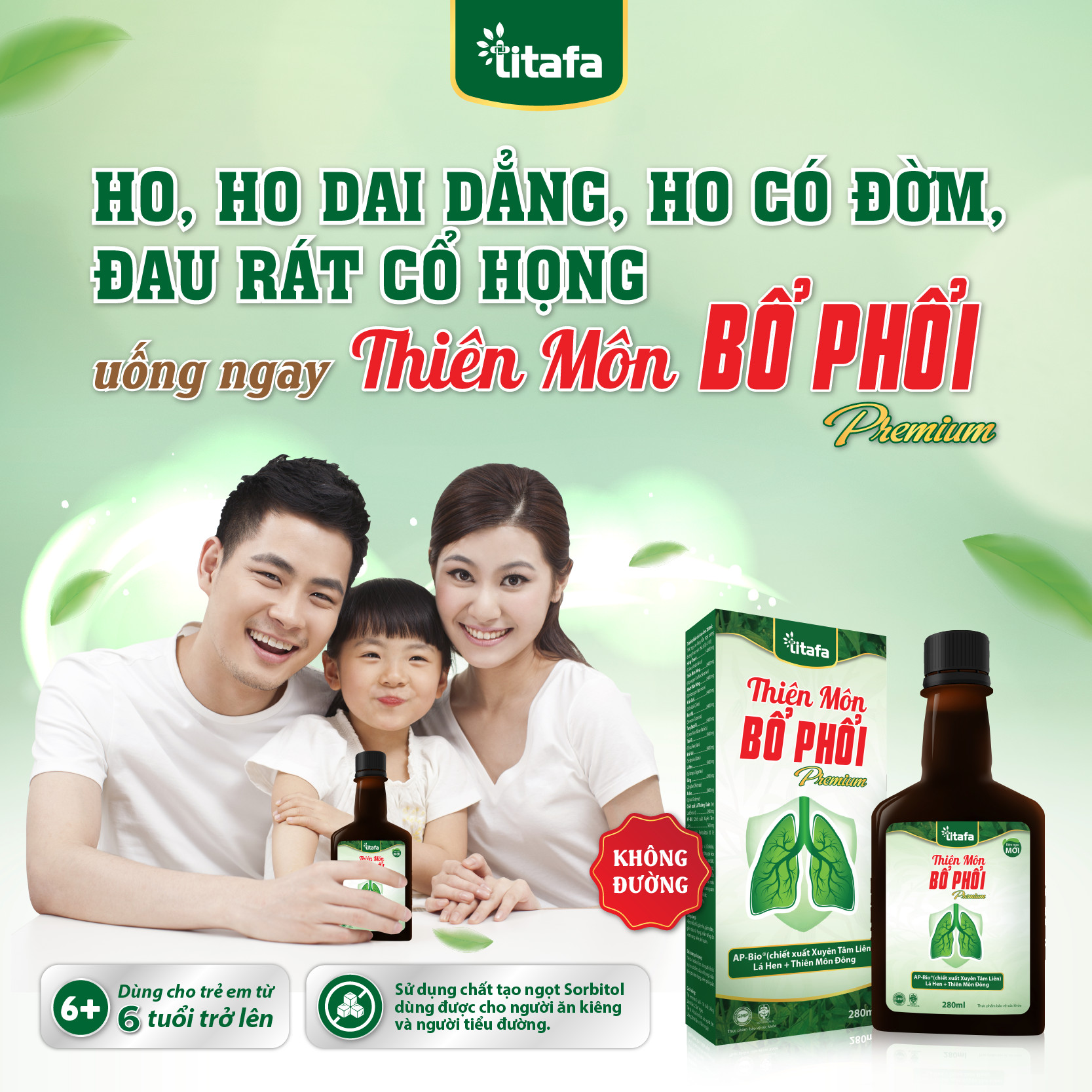 - Hỗ trợ bổ phổi, giảm ho, giảm đờm, khản tiếng do viêm họng, viêm phế quản.