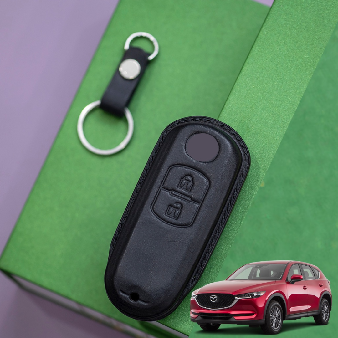 Bao Da Chìa Khóa ô tô MAZDA CX5 | Bọc chìa khóa ô tô da thật khâu tay