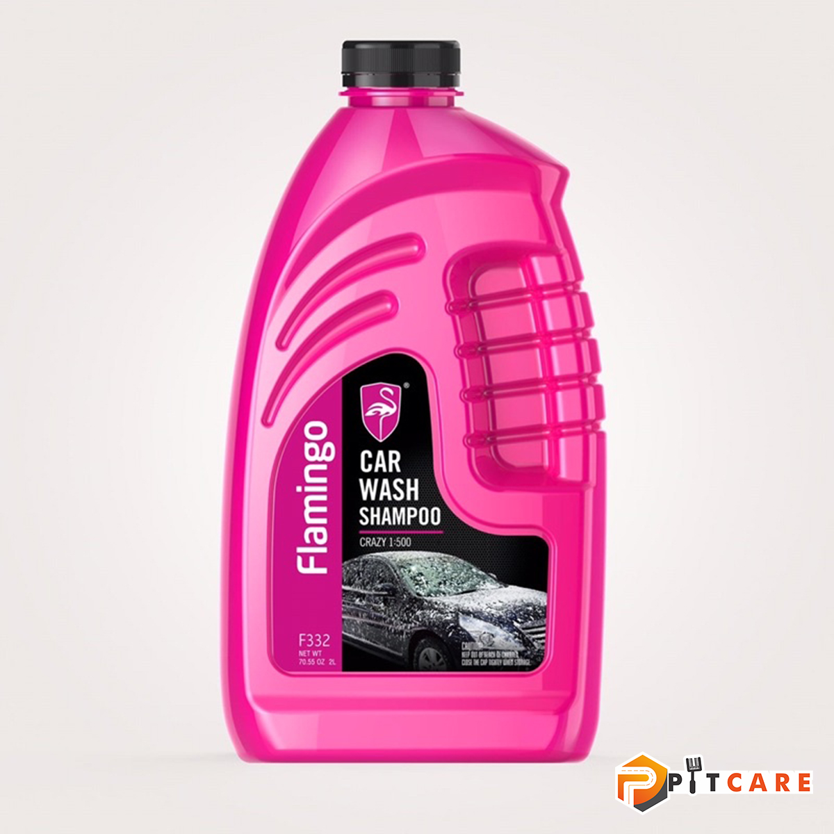 Nước Rửa Xe Đậm Đặc Flamingo Car Wash Shampoo 1:500 F332 Chai 2L