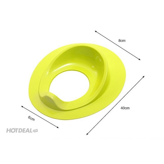 Lót bồn cầu NHỰA dẻo tiện dụng cho bé
