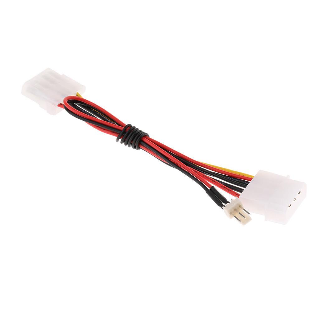 Internal Extension Power Cable 4pin W/ 3-2pin Cooling Housing Fan Y Cable