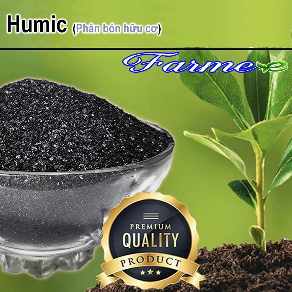 Phân bón hữu cơ Humic farmee 10 kg, Siêu kich rễ, hỗ trợ hấp thụ dinh dưỡng