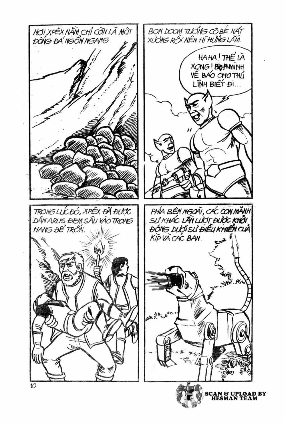 dũng sĩ hesman chapter 2 10