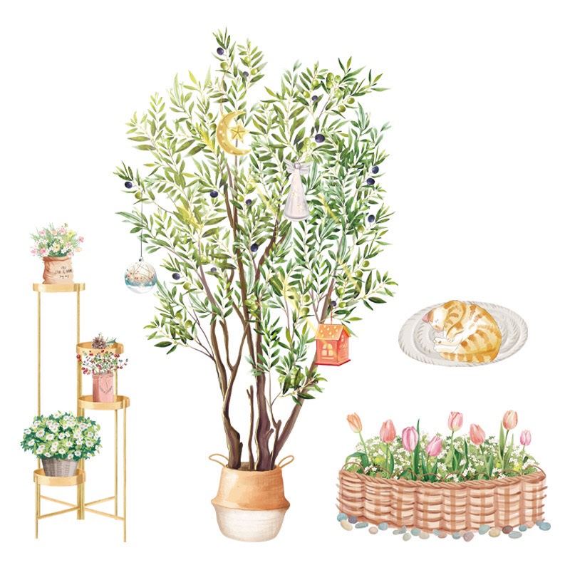 Decal trang trí tường -