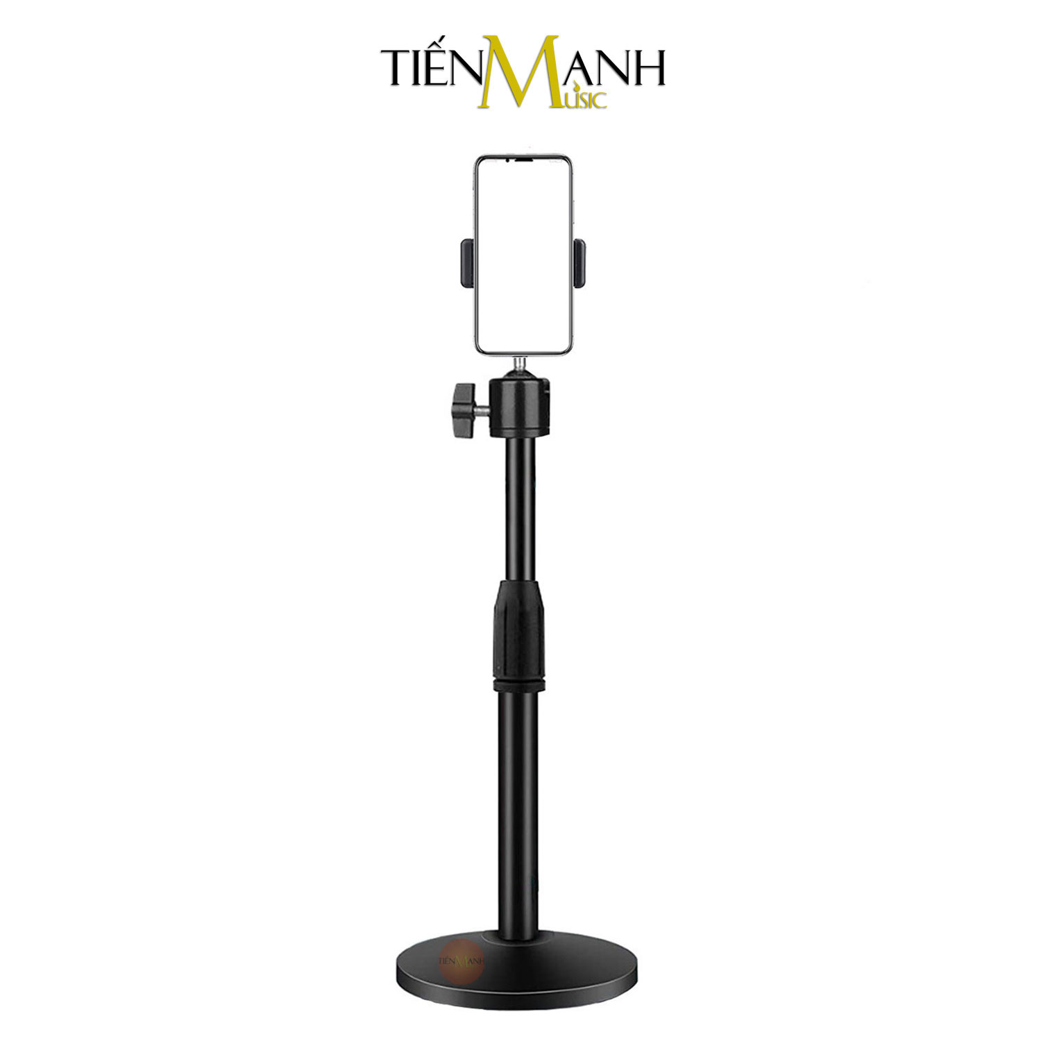 Giá Đỡ Kẹp Điện Thoại Để Bàn Dr.Mic A9 Xoay 360 Độ - Đế Stand Livestream, Học Online, Xem Phim, Quay Video Hàng Chính Hãng - Kèm Móng Gẩy DreamMaker