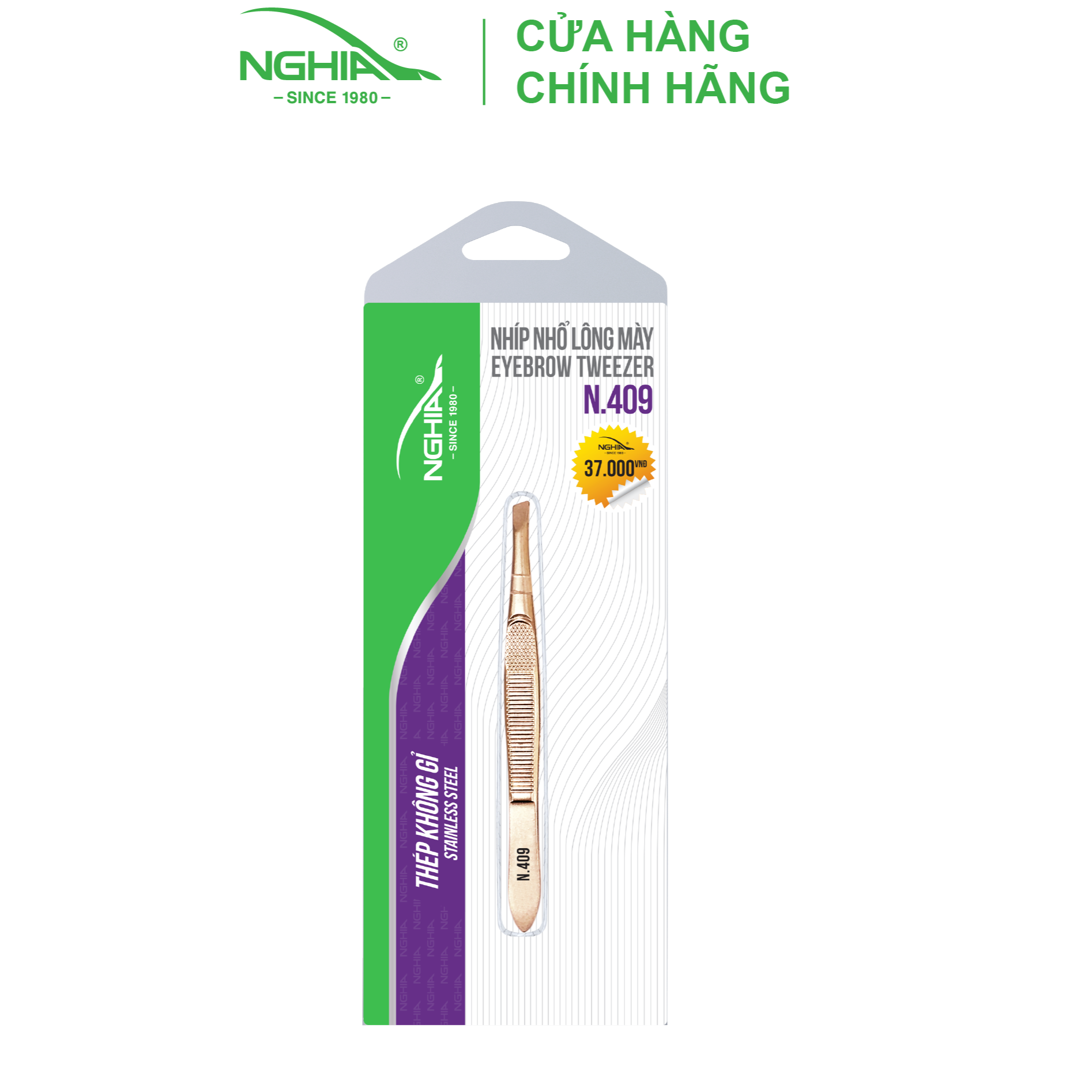 Nhíp Vỉ Giấy N-409 - Kềm Nghĩa